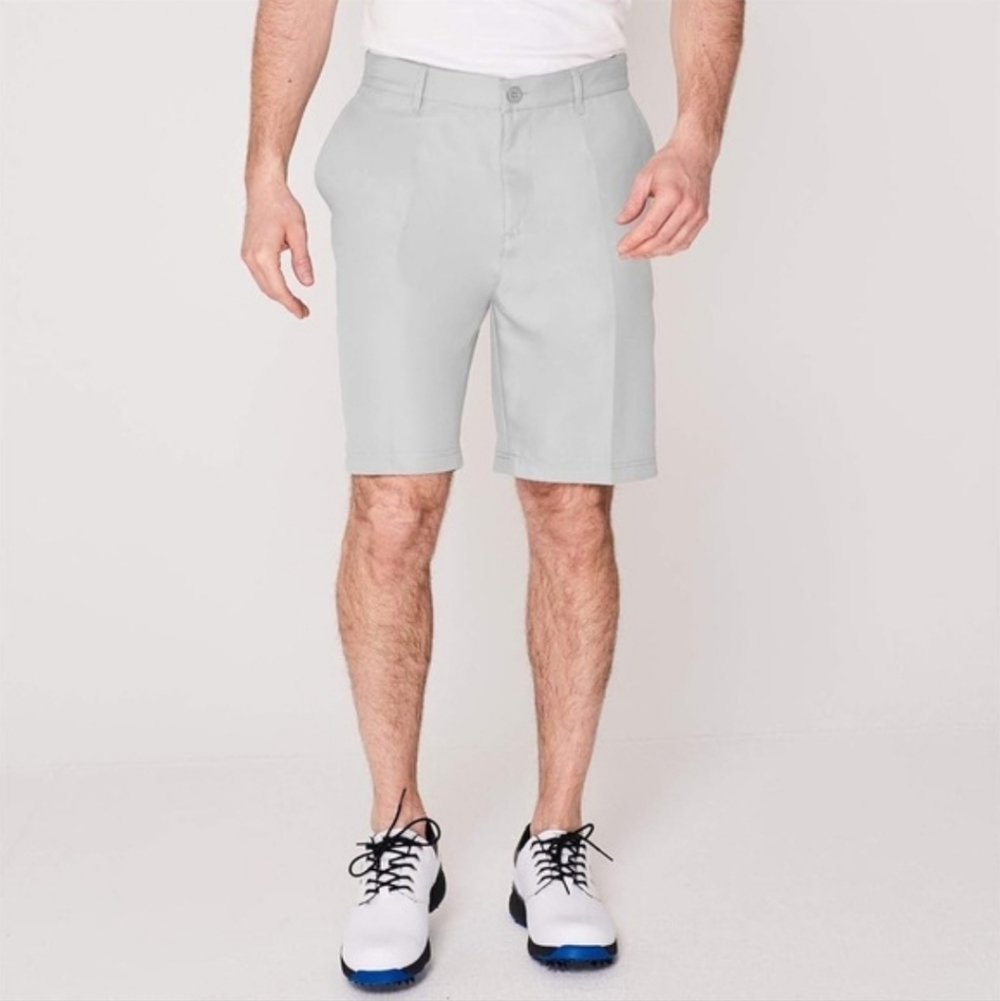 Slazenger Golf Shorts, Silver, Sz 32